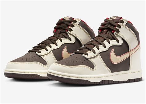 nike dunks beige braun|Nike dunk high.